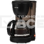 Кофеварка капельная Vitek VT-1500(MC) чёрный, исп. кофе - молотый, 1.25 л, 600 Вт, фото 1