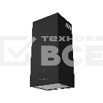 Вытяжка кухонная декоративная Lex Mono 400 черный, управление кнопочное (1 мотор), фото 1