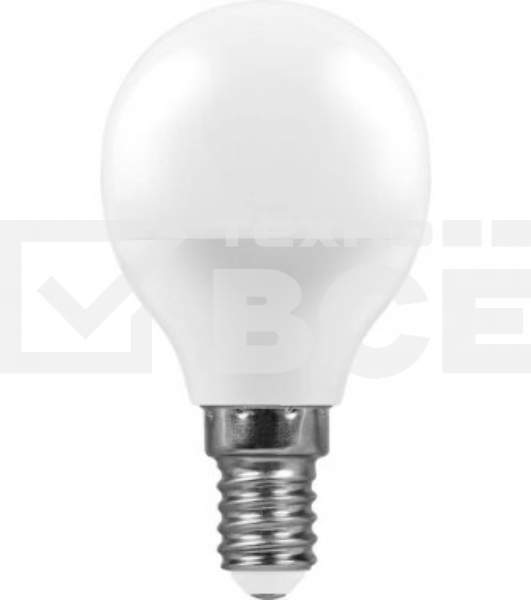 Лампа светодиодная SAFFIT SBG4511 (55136) 11W 230V E14 2700K