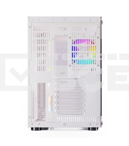 Компьютерный корпус ABR Sea View White (1*USB Type-C, 2*USB 2.0, HD Audio, 4xRGB Fan, ATX, Micro-ATX)