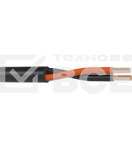 Кабель акустический 50 м, 14 AWG HighFlex, 4 мм2, диаметр 11мм, медь 120 x 0,2 мм, черный, бухта