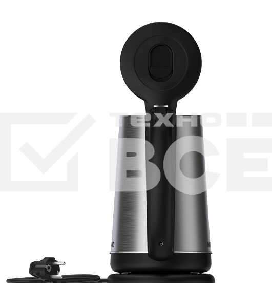 Чайник электрический Maxvi KE1822S silver-black