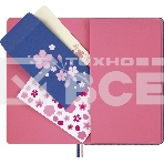 Блокнот Moleskine LIMITED EDITION SAKURA LESU08QP062BOX 130х210мм, обложка текстиль, 176 страниц, нелинованный, подарочная коробка, синий, 2025, фото10