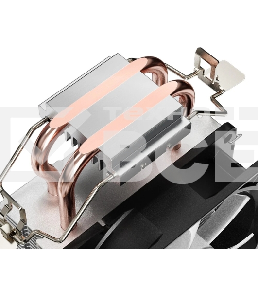 Кулер для процессора ID-COOLING SE-902X-B LGA1851/1700/1200/115X/AM5/AM4 (30шт/кор, TDP 100W, PWM, 2 тепл.трубки прямого контакта, Blue LED FAN 92мм) RET