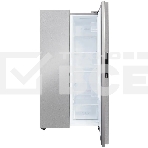 Холодильник Centek CT-1757 NF нержавеющая сталь двухкамерный 271/189л морозилка сбоку, No Frost, Side by Side, фото2