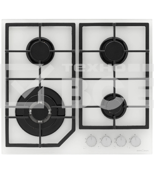 Встраиваемая варочная панель Krona NEBEL 60 WH W