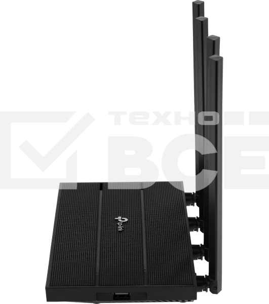 Роутер беспроводной TP-Link Archer C6U AC1200 10/100/1000BASE-TX/4G ready черный