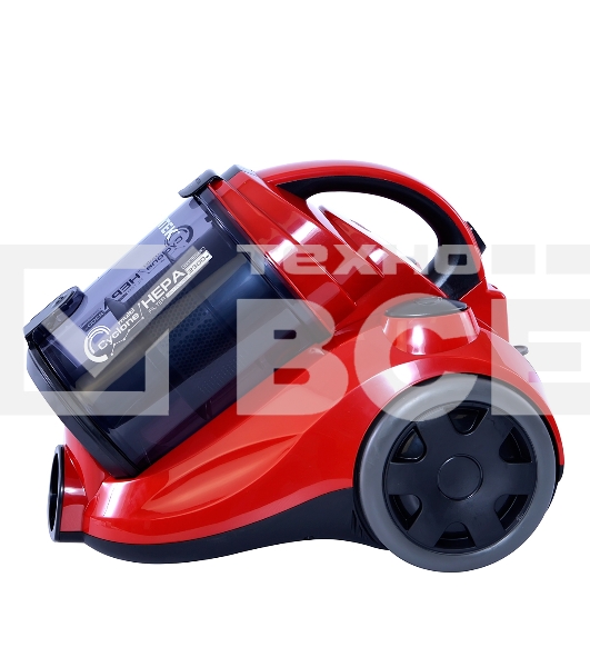 Пылесос Centek CT-2530 красный/черный, 400/2300 Вт, уборка сухая, пылесборник контейнер 2 л