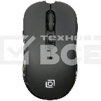 Мышь беспроводная Oklick 610MWC черный, 1600 dpi, радиоканал, USB/USB-C, кнопки - 6, фото 1
