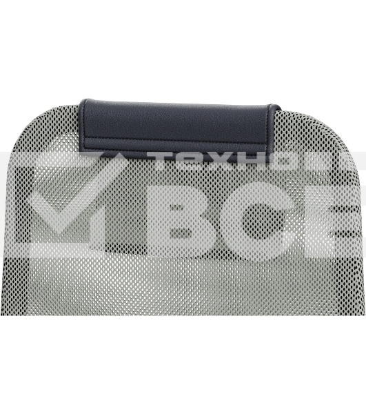 Кресло Метта SU-B-8 светло-серый сиденье светло-серый сетка с подголов. крестов. металл хром