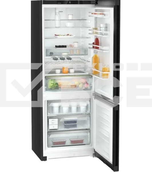 Холодильник Liebherr CNbdd 7723-20 001 Plus черная сталь двухкамерный 346/128л морозилка снизу