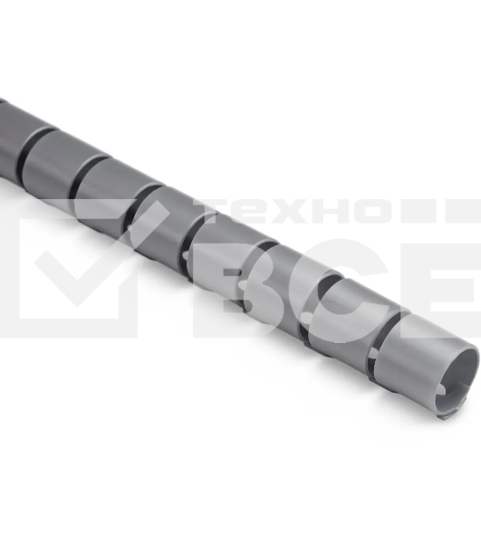 Кабельный органайзер Buro Spiral Hose 15x1500мм Silver