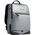 Рюкзак мужской Piquadro Corner 2.0 CA6465C2OW/MGR серебристый/черный полиуретан, фото7