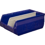 Ящик сплошной ТАРА.РУ Palermo 5005 синий 500х310х200мм PP 10041, фото2