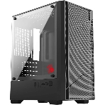 Корпус Bloody CC-124-BK, Mini-Tower, чёрный, фото 1