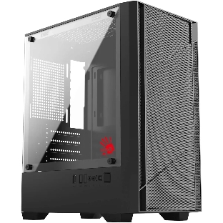 Корпус Bloody CC-124-BK, Mini-Tower, чёрный