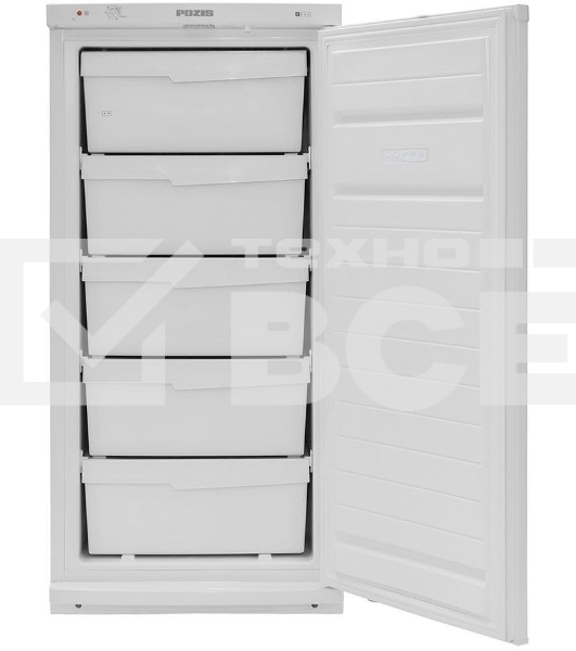 Морозильная камера Pozis Свияга -106-2, графитовый, 210л, 5 ящиков