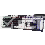 Клавиатура Defender Dark Knight GK-077  проводная, USB, чёрный/белый, фото6