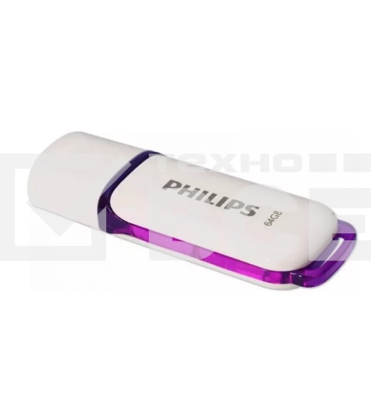 Флеш диск 64GB PHILIPS SNOW2.0 64GB, USB 2.0
