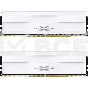 Оперативная память Silicon Power Xpower Zenith, DDR5, 32GB (2x16 GB), 5600 MHz, CL40, DIMM, радиатор, белый