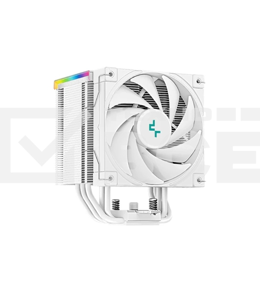 Кулер для процессора DEEPCOOL AK500 DIGITAL WH белый, 120 мм, алюминий/медь, 1850 об/мин, 28 дБ, 4 pin, 240 Вт, 160 мм