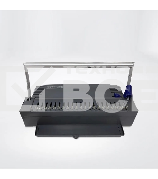 Переплетчик Office Kit B2108N A4/перф.8л.сшив/макс.200л./пластик.пруж. (6-22мм)