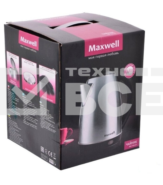 Чайник электрический Maxwell MW-1055 (ST)
