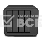 Сетевое хранилище TerraMaster F4-424 Pro tower NAS 8C 3,8Ghz/32Gb/TRAID,JBOD,RAID0,1,10,5,6/up to 4 HS SATA(3,5' or 2,5')/2xM.2 2280 NVMe/2xUSB3.2 /HDMI/2x2,5GbE RJ-45/iSCSI/1xPS/1YW, фото2