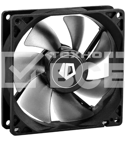 Вентилятор для корпуса ID-Cooling NO-9225-SD черный, 92 мм, 1500 об/мин, 29 дБ, 3 pin