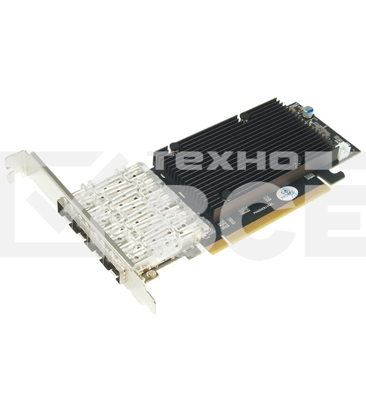 Сетевая карта 25G Quad Port SFP28 PCIe Ethernet Adapter with Intel E810-CAM1 Chipset