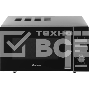 Микроволновая печь Galanz MOS-2402FDS серебристый/черный, 20 л, 800 Вт, переключатели - кнопки/поворотный механизм