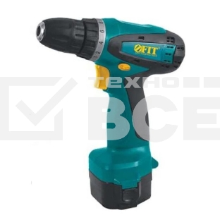 Дрель-Шуруповерт Fit CD-12K 80151, Аккумуляторная, 12В