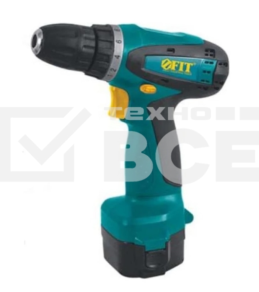 Дрель-Шуруповерт Fit CD-12K 80151, Аккумуляторная, 12В