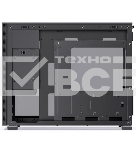 Корпус компьютерный JONSBO D31 STD, Mini-Tower, TG, no fan, 1xUSB-A 3.2 + 1xUSB-C 3.2, mATX, mDTX, mITX Black