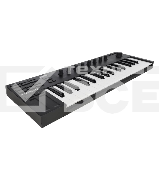 Клавиатура MIDI [26154] Native Instruments [Komplete Kontrol M32] 32 клавиши, мини-клавиатура, 8 сенсорных ручек, 2 сенсорные полосы, 4-направленный push-энкодер, OLED-дисплей, вход для педали