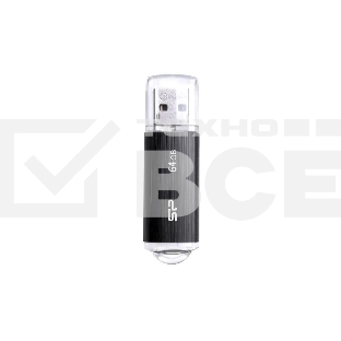 Флешка USB Silicon Power R/W 64Gb Ultima U02 SP064GbUF2U02V1K USB 2.0 черный