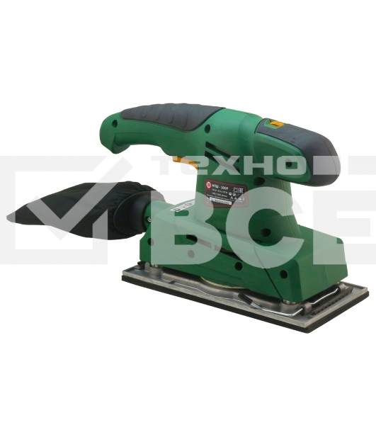 Машинка шлифовальная плоская (вибрационная) КАЛИБР МПШ-300Р 300Вт 115х230мм рег.об. пылеотсос.