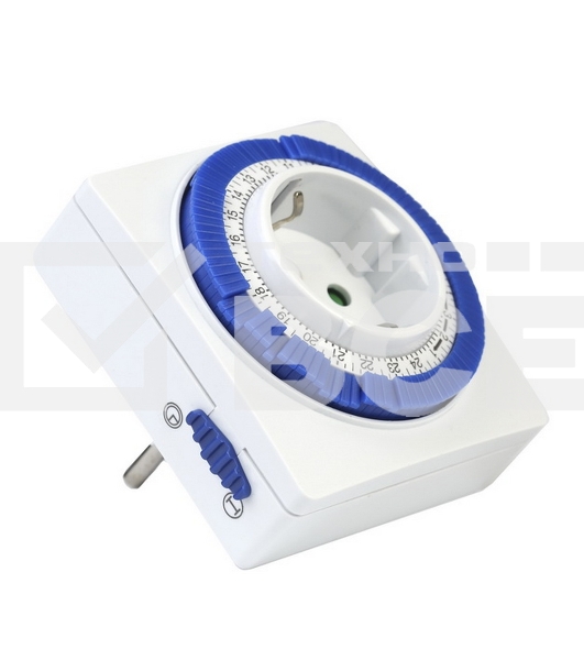 Розетка Smartbuy (SBE-STM1) таймер механический, 3600 Вт