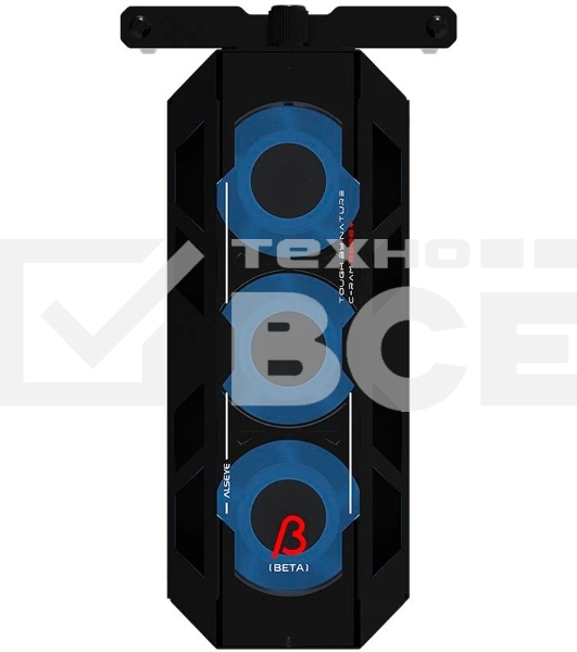 Вентилятор для процессора ALSEYE AS.03.08.0002 (C-RAM-Beta-B, 25-644-250228M5) Product size: 156.75 * 82 * 35мм Material: 0.8мм SPCC thick sheet metal Number of fans: 3 Size: 40 * 40 * 20мм Box: Black Leaf: Milk white Luminous effect: internally emitting 