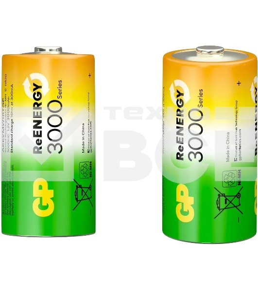 Аккумулятор GP 300CHC C NiMH 2000mAh (2шт)