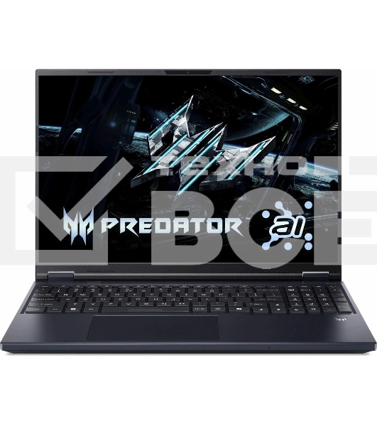 Ноутбук Acer Predator Helios Neo 16 AI PHN16-73-92NH Intel Core Ultra 9 275HX/32Gb/SSD 2Tb/RTX 5070 Ti 12Gb/16'/IPS/WQXGA/2560x1600/240Hz/NoOS/Black (NH.QX4CD.001)