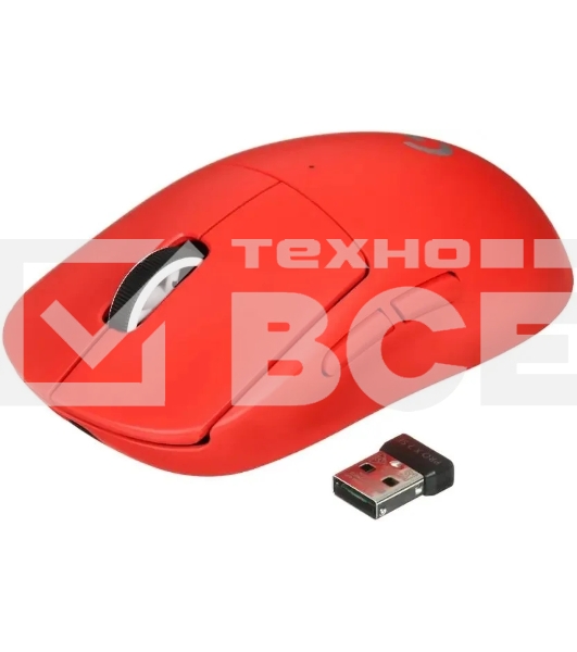 Мышь беспроводная Logitech G PRO X SUPERLIGHT 2 SE красный оптическая 44000dpi беспров. USB-C (910-007474)