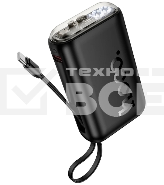 Портативный аккумулятор Hoco J157 10000mAh 2A черный (62055)