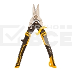 Ножницы по металлу Denzel, 270мм, прямой рез,сталь-CrMo, трехкомп.рук-ки, фото2