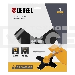 Диск для триммера Denzel 230 х 25,4 толщина 1,6 мм, 4 лезвия, фото3