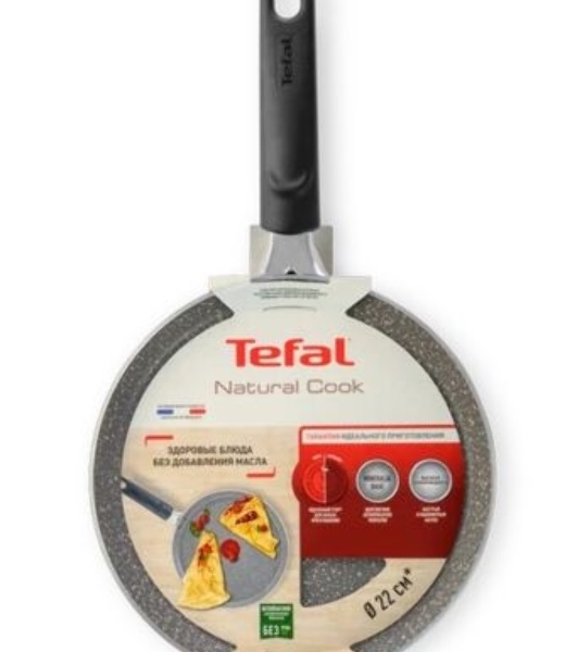 Сковорода блинная Tefal 22 Natural Cook