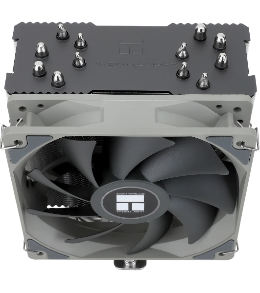 Кулер для процессора Thermalright Burst Assasin 120 (4-pin PWM, 154мм, Ni/CU, 6x6мм, 1x120мм, 66.17CFM, 25.6dBA, 1550RPM, S: 1700, 1200, 115X, AM5, AM4)