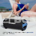 Колонка портативная Hyundai H-PAC220 черный/голубой 10W 1.0 BT/3.5Jack/USB, фото23