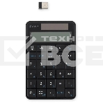 Числовой блок Оклик K604W черный USB беспроводная slim для ноутбука (1979325), фото 1
