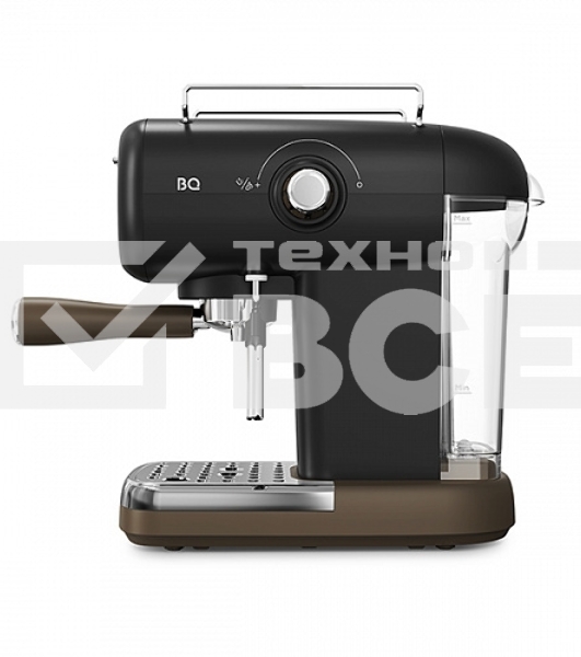 Кофеварка эспрессо BQ CM2004 черный, исп. кофе - молотый, 0.6 л, 1100 Вт, 20 Бар.